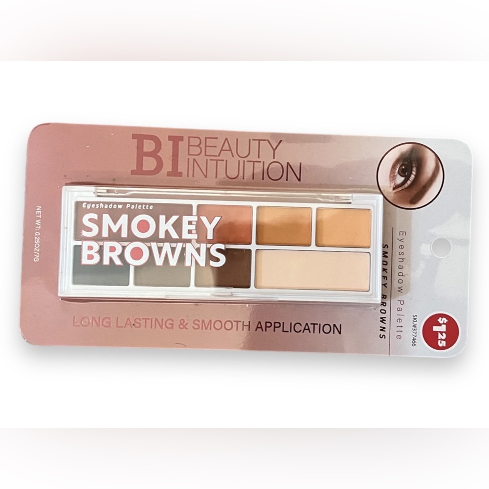 Beauty Intuition Smokey Browns Makeup Eyeshadow Palette Tiktok Sold Out Viral
